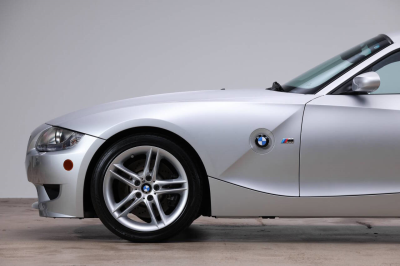 2007 BMW Z4 M Coupe in Titanium Silver Metallic over Black Nappa