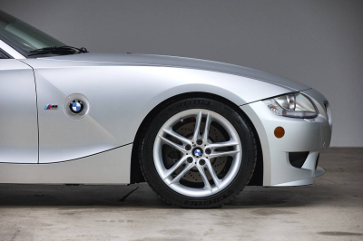 2007 BMW Z4 M Coupe in Titanium Silver Metallic over Black Nappa