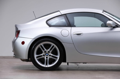 2007 BMW Z4 M Coupe in Titanium Silver Metallic over Black Nappa
