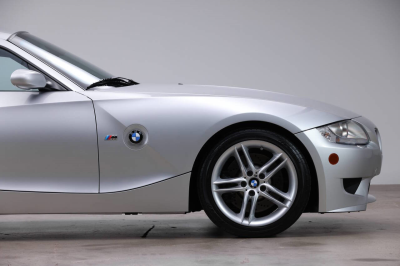 2007 BMW Z4 M Coupe in Titanium Silver Metallic over Black Nappa