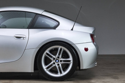 2007 BMW Z4 M Coupe in Titanium Silver Metallic over Black Nappa