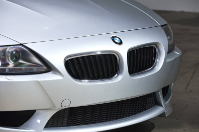 2007 BMW Z4 M Coupe in Titanium Silver Metallic over Black Nappa