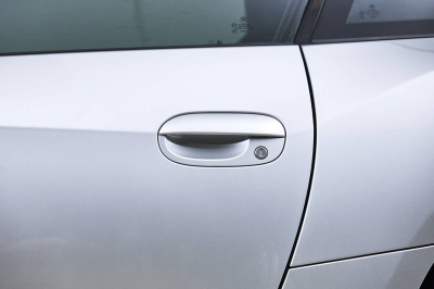2007 BMW Z4 M Coupe in Titanium Silver Metallic over Black Nappa