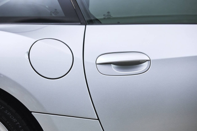 2007 BMW Z4 M Coupe in Titanium Silver Metallic over Black Nappa
