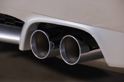 2007 BMW Z4 M Coupe in Titanium Silver Metallic over Black Nappa