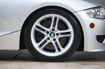 2007 BMW Z4 M Coupe in Titanium Silver Metallic over Black Nappa