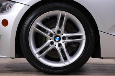2007 BMW Z4 M Coupe in Titanium Silver Metallic over Black Nappa