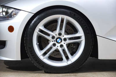 2007 BMW Z4 M Coupe in Titanium Silver Metallic over Black Nappa
