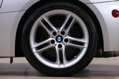 2007 BMW Z4 M Coupe in Titanium Silver Metallic over Black Nappa