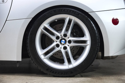 2007 BMW Z4 M Coupe in Titanium Silver Metallic over Black Nappa
