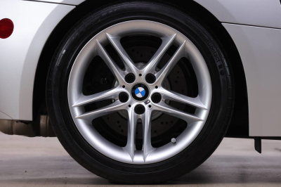 2007 BMW Z4 M Coupe in Titanium Silver Metallic over Black Nappa