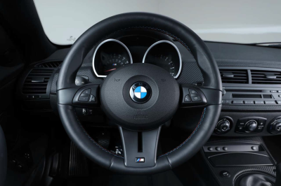 2007 BMW Z4 M Coupe in Titanium Silver Metallic over Black Nappa