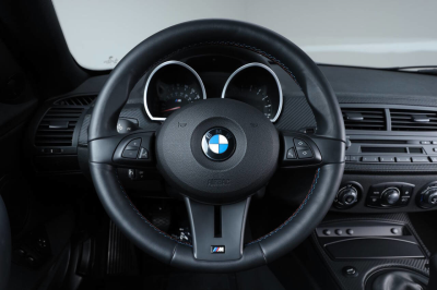 2007 BMW Z4 M Coupe in Titanium Silver Metallic over Black Nappa
