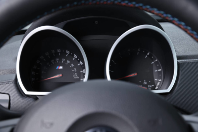 2007 BMW Z4 M Coupe in Titanium Silver Metallic over Black Nappa