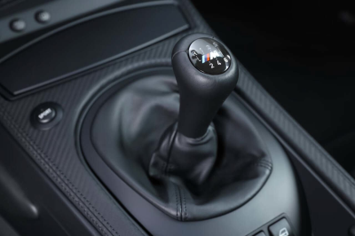 2007 BMW Z4 M Coupe in Titanium Silver Metallic over Black Nappa