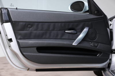 2007 BMW Z4 M Coupe in Titanium Silver Metallic over Black Nappa