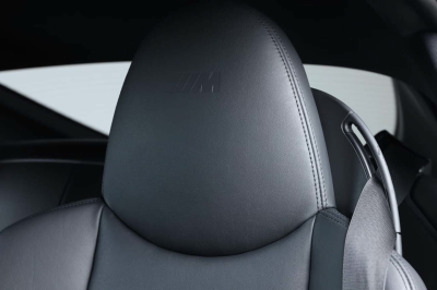 2007 BMW Z4 M Coupe in Titanium Silver Metallic over Black Nappa