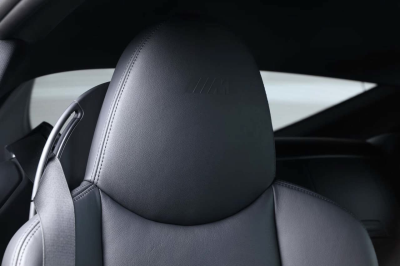 2007 BMW Z4 M Coupe in Titanium Silver Metallic over Black Nappa
