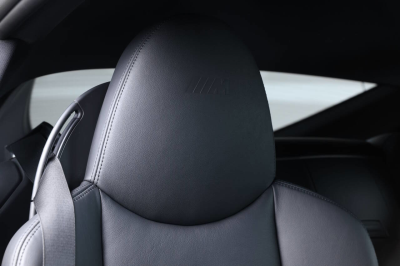 2007 BMW Z4 M Coupe in Titanium Silver Metallic over Black Nappa