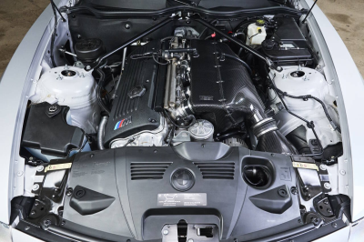 2007 BMW Z4 M Coupe in Titanium Silver Metallic over Black Nappa