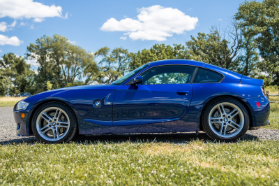 2007 BMW Z4 M Coupe in Interlagos Blue Metallic over Black Nappa