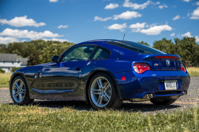 2007 BMW Z4 M Coupe in Interlagos Blue Metallic over Black Nappa