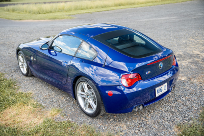 2007 BMW Z4 M Coupe in Interlagos Blue Metallic over Black Nappa