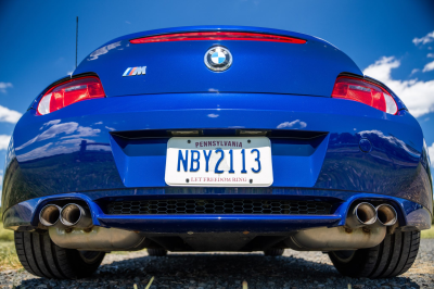 2007 BMW Z4 M Coupe in Interlagos Blue Metallic over Black Nappa