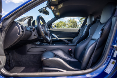 2007 BMW Z4 M Coupe in Interlagos Blue Metallic over Black Nappa