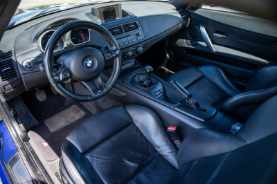 2007 BMW Z4 M Coupe in Interlagos Blue Metallic over Black Nappa