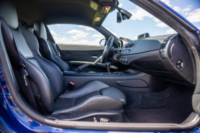 2007 BMW Z4 M Coupe in Interlagos Blue Metallic over Black Nappa