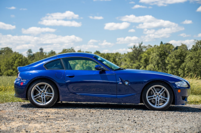 2007 BMW Z4 M Coupe in Interlagos Blue Metallic over Black Nappa