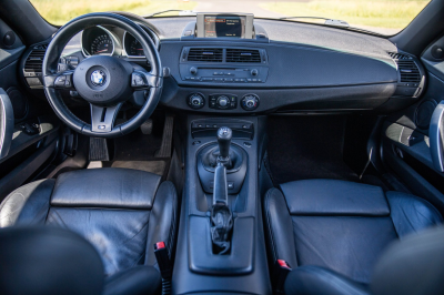 2007 BMW Z4 M Coupe in Interlagos Blue Metallic over Black Nappa