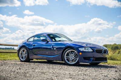 2007 BMW Z4 M Coupe in Interlagos Blue Metallic over Black Nappa
