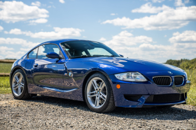 2007 BMW Z4 M Coupe in Interlagos Blue Metallic over Black Nappa