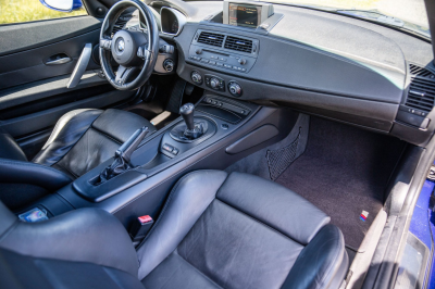2007 BMW Z4 M Coupe in Interlagos Blue Metallic over Black Nappa