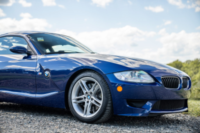 2007 BMW Z4 M Coupe in Interlagos Blue Metallic over Black Nappa