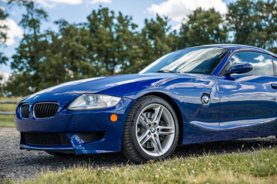 2007 BMW Z4 M Coupe in Interlagos Blue Metallic over Black Nappa