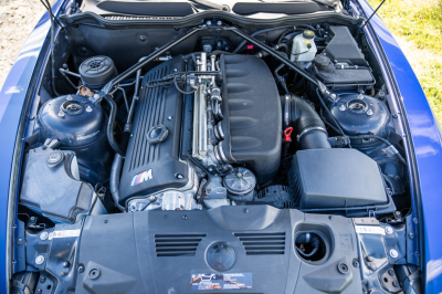 2007 BMW Z4 M Coupe in Interlagos Blue Metallic over Black Nappa