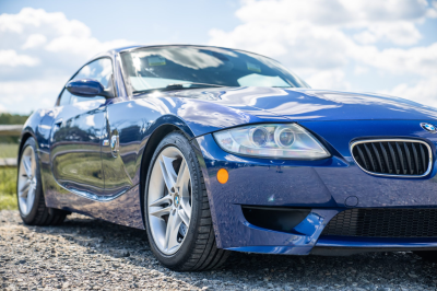 2007 BMW Z4 M Coupe in Interlagos Blue Metallic over Black Nappa