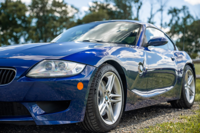2007 BMW Z4 M Coupe in Interlagos Blue Metallic over Black Nappa