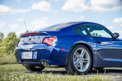 2007 BMW Z4 M Coupe in Interlagos Blue Metallic over Black Nappa