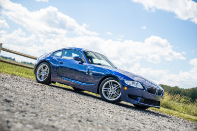 2007 BMW Z4 M Coupe in Interlagos Blue Metallic over Black Nappa