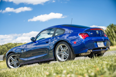 2007 BMW Z4 M Coupe in Interlagos Blue Metallic over Black Nappa