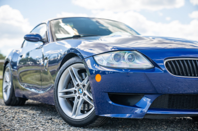 2007 BMW Z4 M Coupe in Interlagos Blue Metallic over Black Nappa
