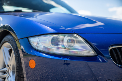2007 BMW Z4 M Coupe in Interlagos Blue Metallic over Black Nappa