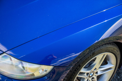 2007 BMW Z4 M Coupe in Interlagos Blue Metallic over Black Nappa