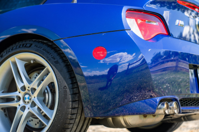 2007 BMW Z4 M Coupe in Interlagos Blue Metallic over Black Nappa