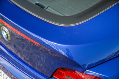2007 BMW Z4 M Coupe in Interlagos Blue Metallic over Black Nappa