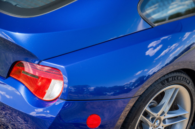 2007 BMW Z4 M Coupe in Interlagos Blue Metallic over Black Nappa